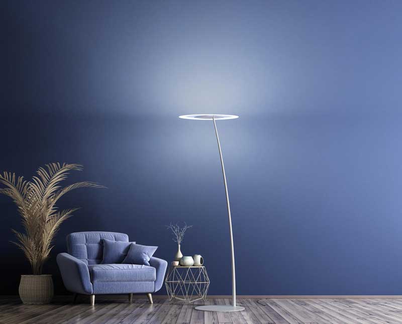 Antigua linea light piantana lampada da terra moderna led 3000k - immagine 4
